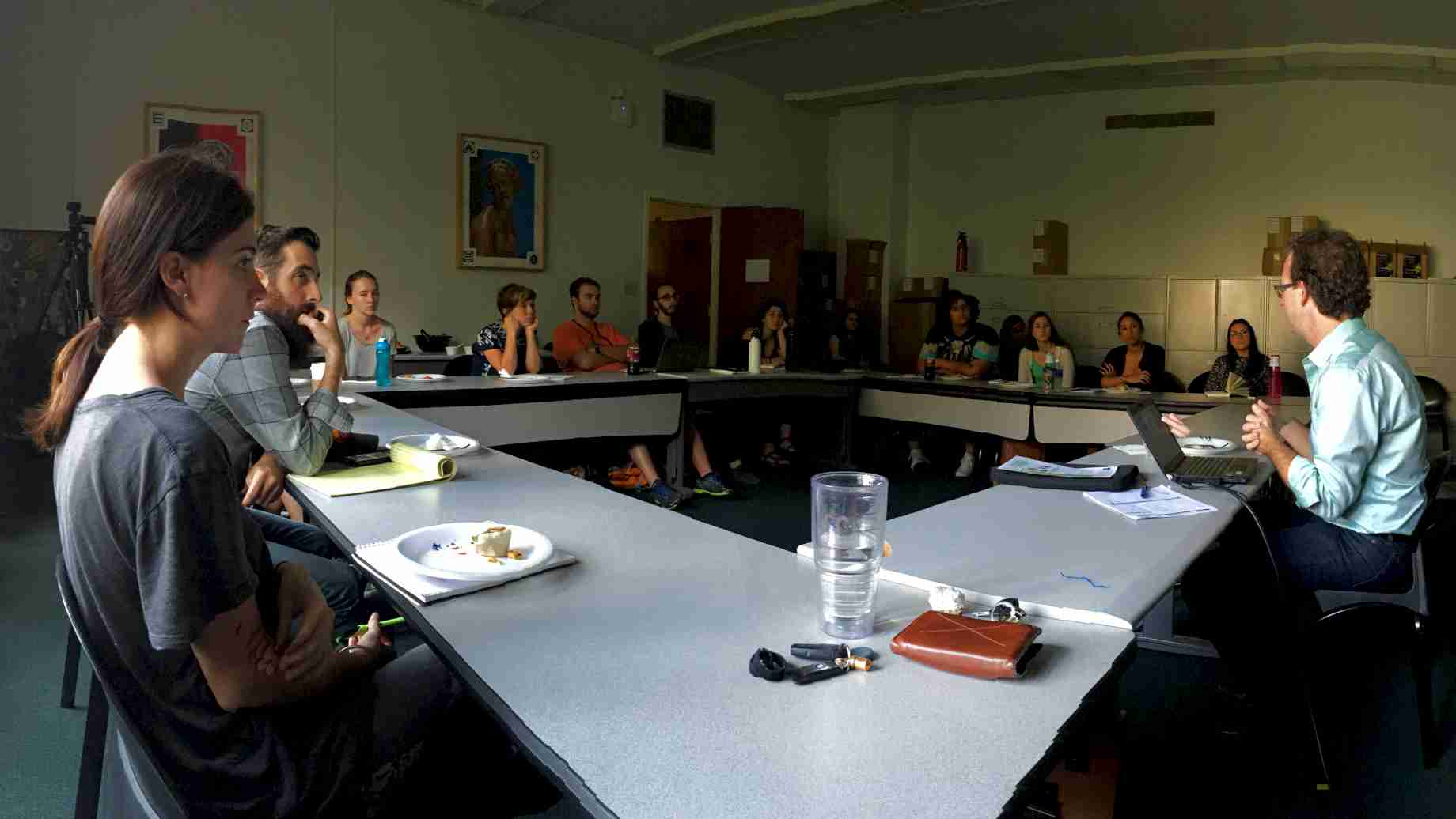 Harn Eminent Scholar Chair in Art History (HESCAH) Lunch Seminar with Dr John Bowles (Photo: Prof. Craig Smith)