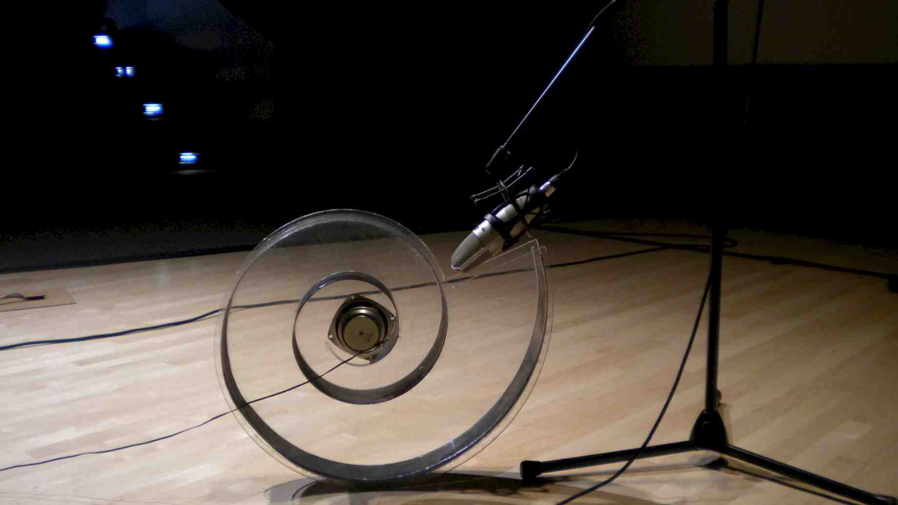 Sound Sculpture created by graduate student composer